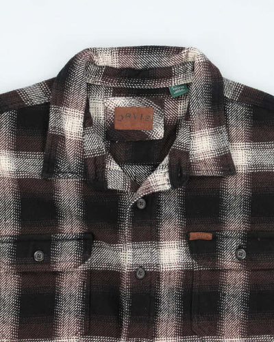 Vintage Orvis Heavyweight Plaid Flannel Shirt - XXL