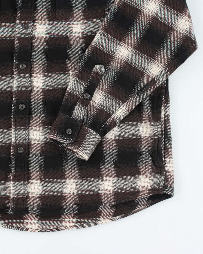 Vintage Orvis Heavyweight Plaid Flannel Shirt - XXL
