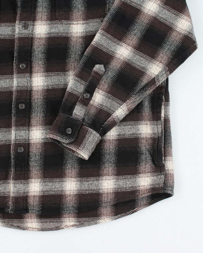 Vintage Orvis Heavyweight Plaid Flannel Shirt - XXL