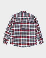Vintage 2000's Barbour Plaid Flannel Shirt - L