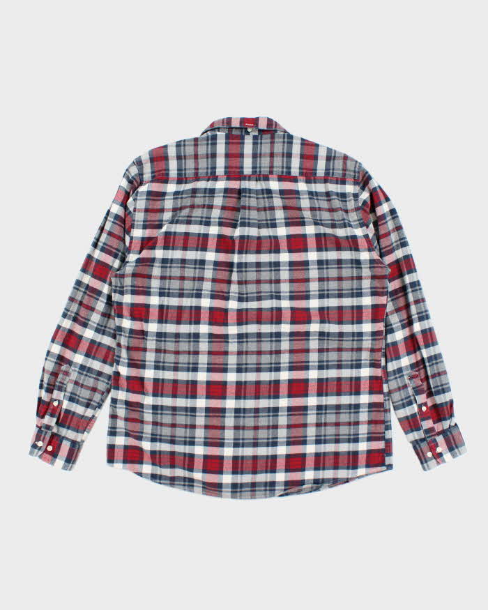Vintage 2000's Barbour Plaid Flannel Shirt - L