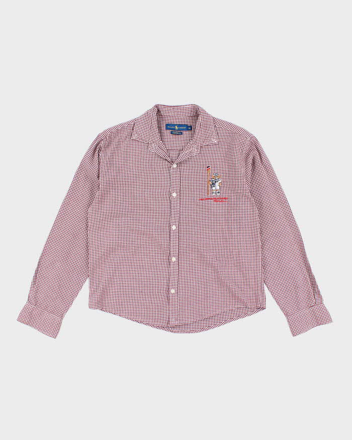 Vintage Ralph Lauren Polo Bear Embroidered Shirt - XL