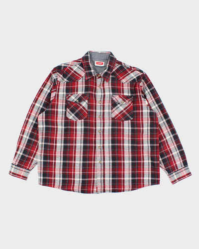 Wrangler Long Sleeve Check Shirt - XL