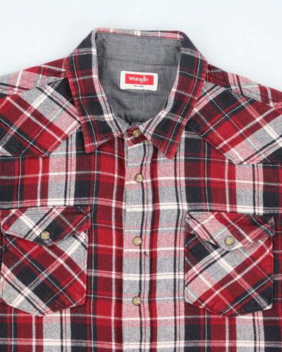 Wrangler Long Sleeve Check Shirt - XL