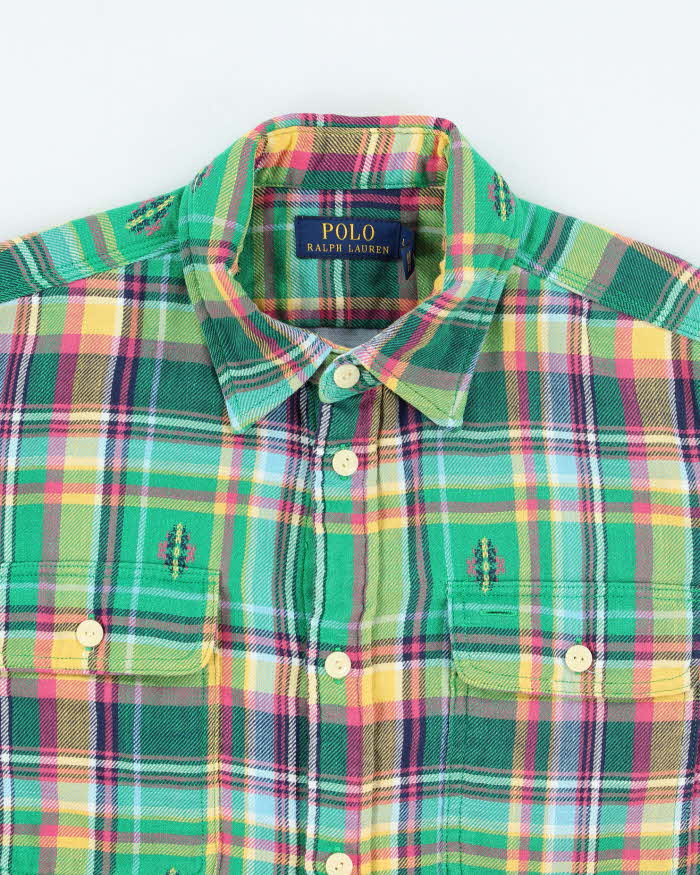 Vintage Ralph Lauren Heavyweight Flannel Shirt - L