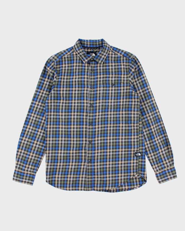 Vintage 2000's The North Face Button Up Flannel Shirt - S