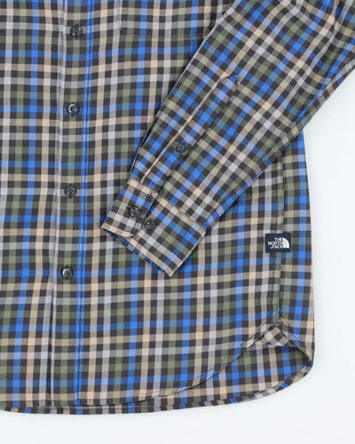 Vintage 2000's The North Face Button Up Flannel Shirt - S