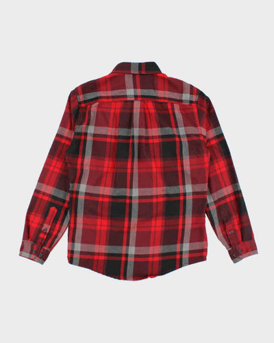 Vintage 2000's Eddie Bauer Oversized Button Up Flannel Shirt - S