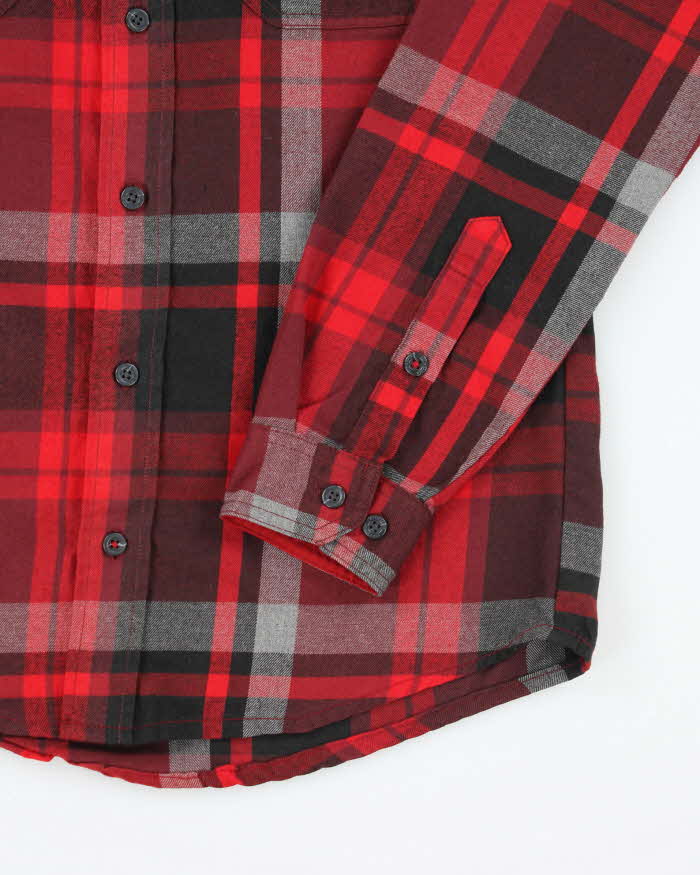 Vintage 2000's Eddie Bauer Oversized Button Up Flannel Shirt - S