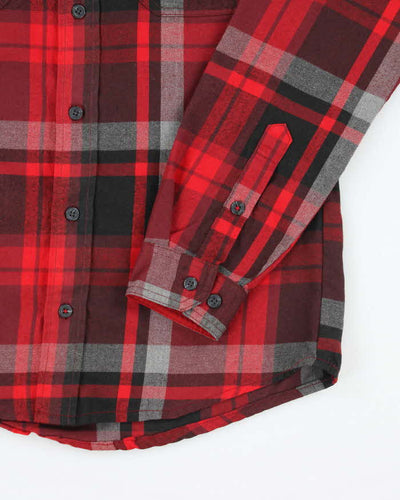 Vintage 2000's Eddie Bauer Oversized Button Up Flannel Shirt - S