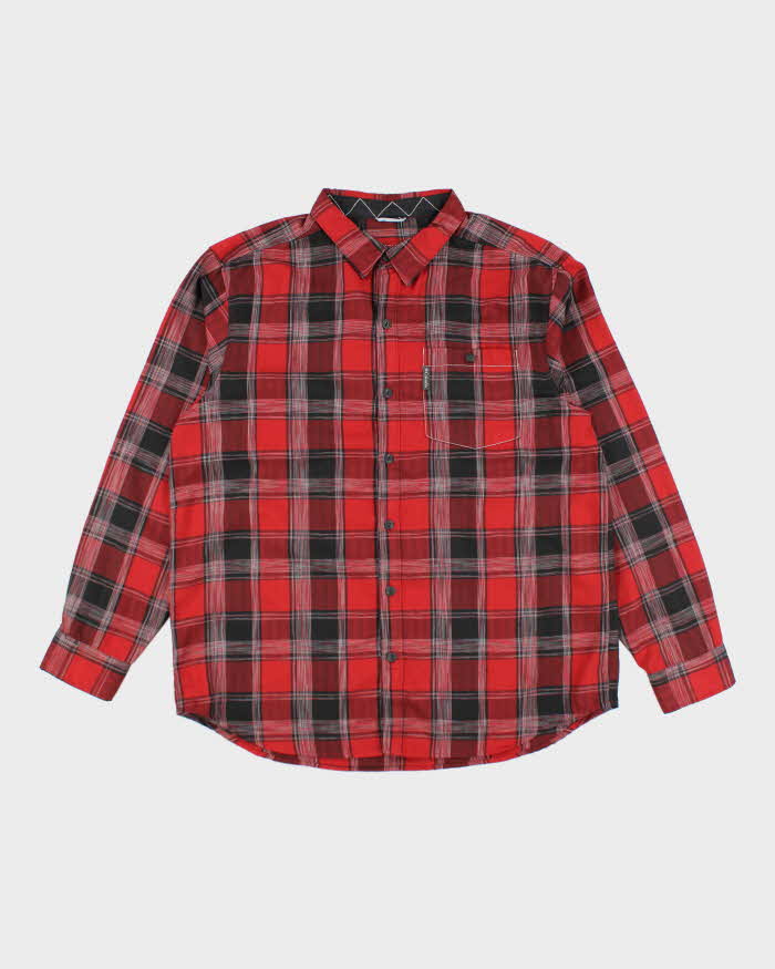 Vintage 2000's Columbia Breathable Button Up Flannel Shirt - XL