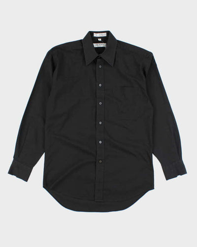Balmain Black Long Sleeve Shirt - S