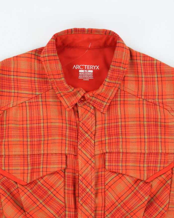 Vintage 2000's Arc'teryx Snap Button Flannel Shirt - S