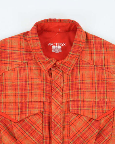 Vintage 2000's Arc'teryx Snap Button Flannel Shirt - S