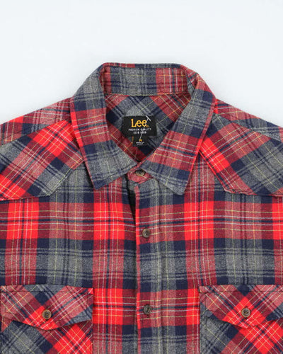 Vintage 2000's Lee Button Up Flannel Shirt - M