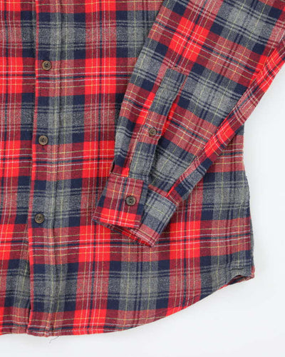 Vintage 2000's Lee Button Up Flannel Shirt - M
