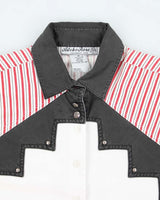 Vintage 90's Western Style Button Up Shirt - M