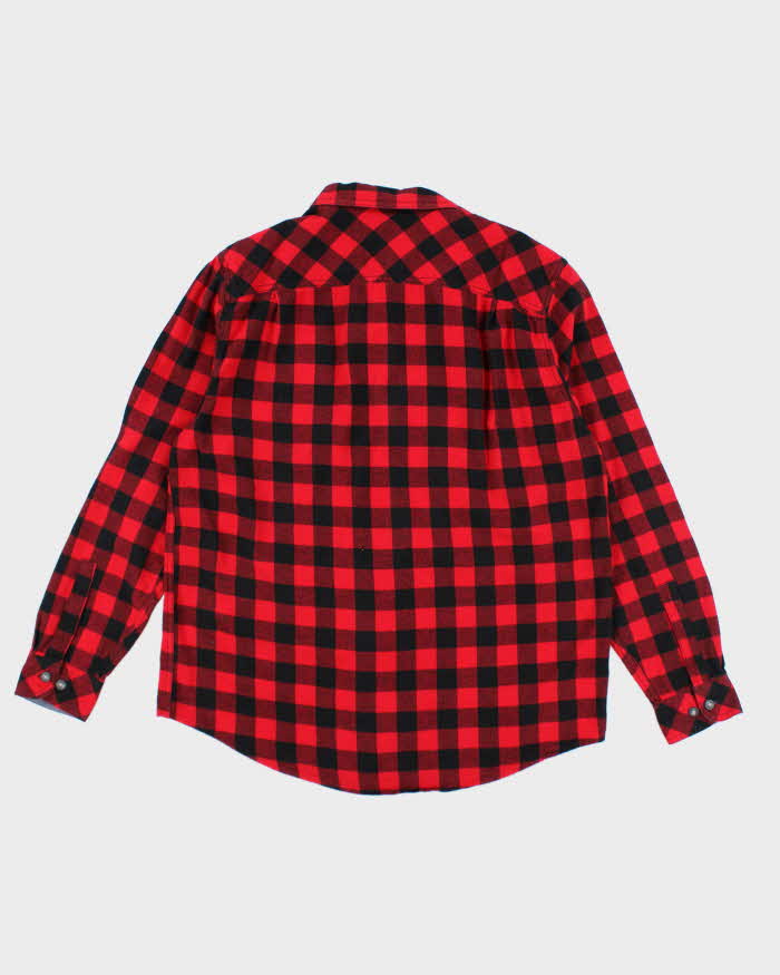 Vintage 2000's Timberland Pro Button Up Flannel Shirt - L