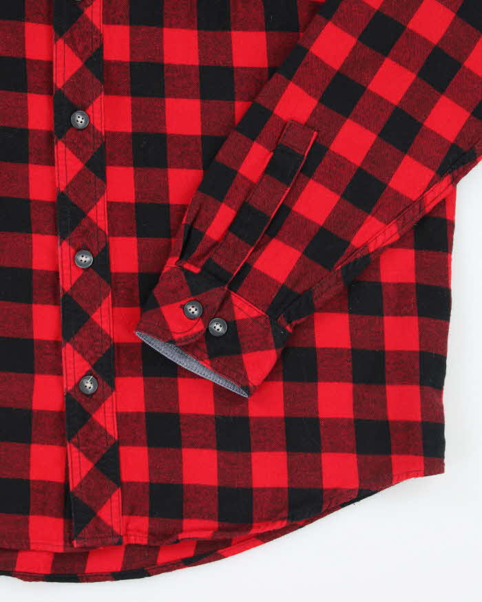 Vintage 2000's Timberland Pro Button Up Flannel Shirt - L