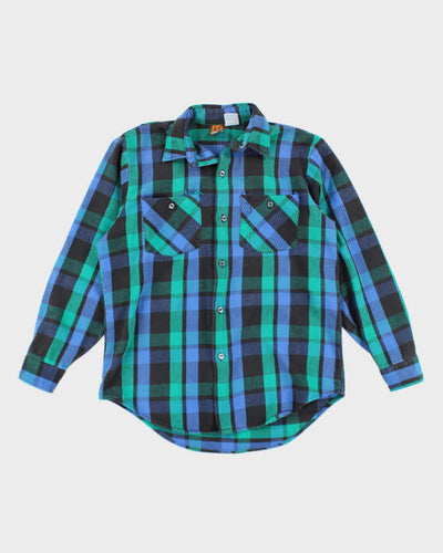 Vintage 90's Kodiak Heavyweight Button Up Flannel Shirt - L