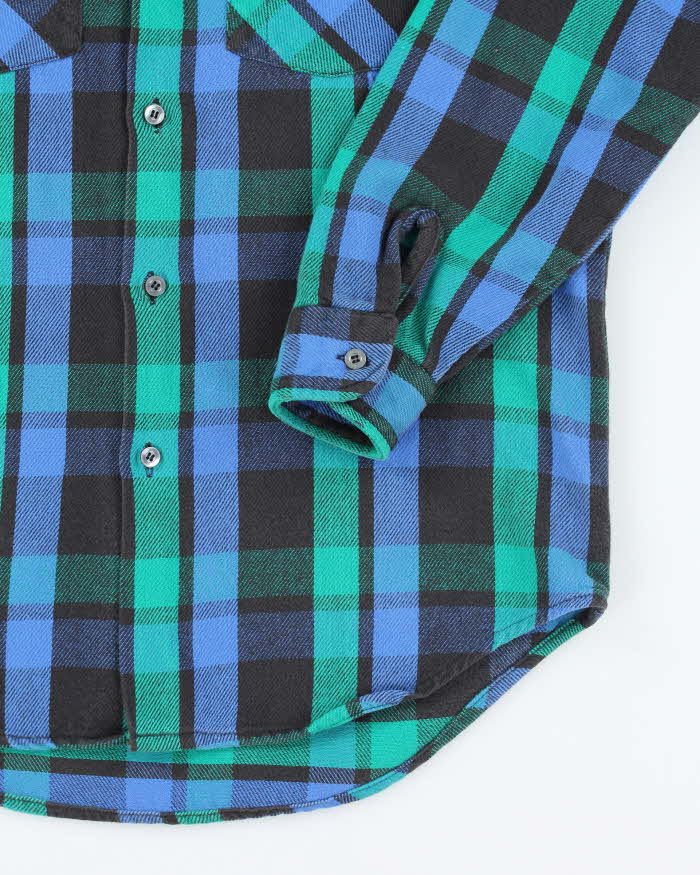 Vintage 90's Kodiak Heavyweight Button Up Flannel Shirt - L