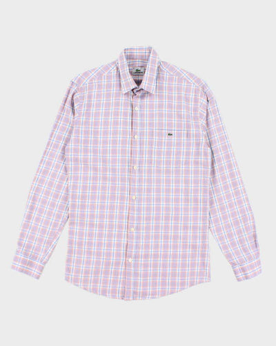 Vintage 2000's Lacoste Patterned Button Up Shirt - M