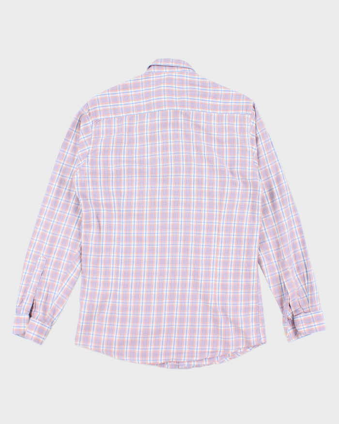 Vintage 2000's Lacoste Patterned Button Up Shirt - M