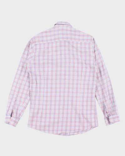 Vintage 2000's Lacoste Patterned Button Up Shirt - M