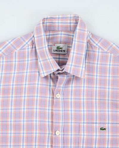 Vintage 2000's Lacoste Patterned Button Up Shirt - M