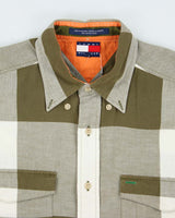 Vintage 2000's Tommy Hilfiger Patterned Oversized Shirt - M