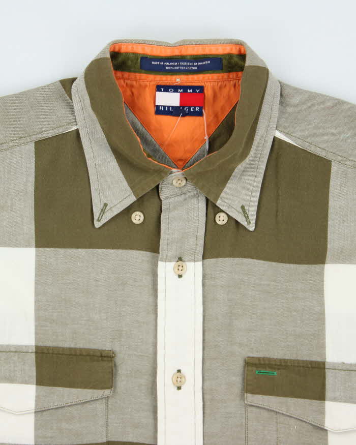 Vintage 2000's Tommy Hilfiger Patterned Oversized Shirt - M