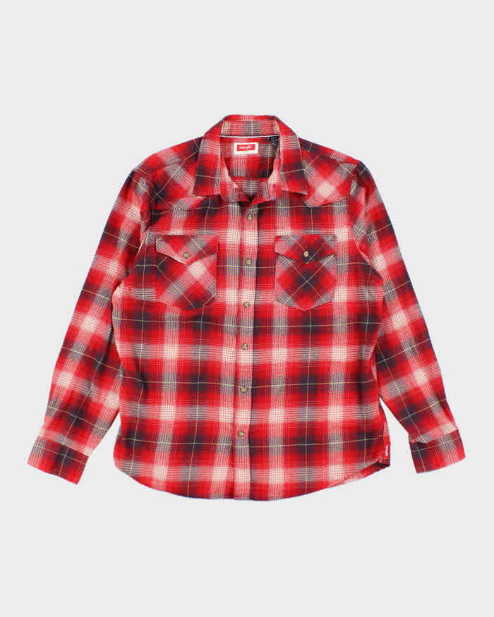 Vintage Wrangler Checked Flannel - L