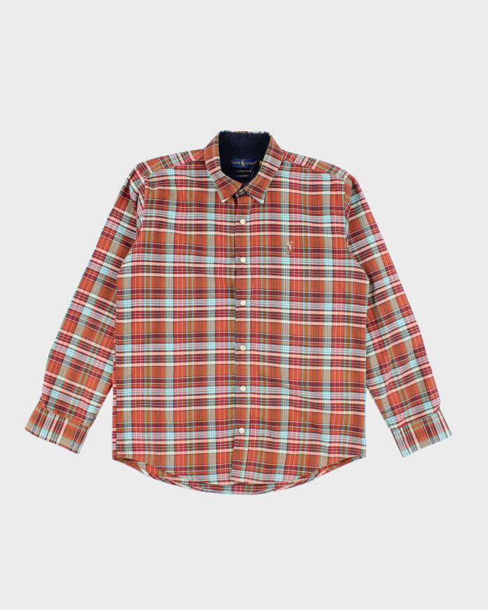 Vintage Ralph Lauren Checked Button Up Shirt - XL