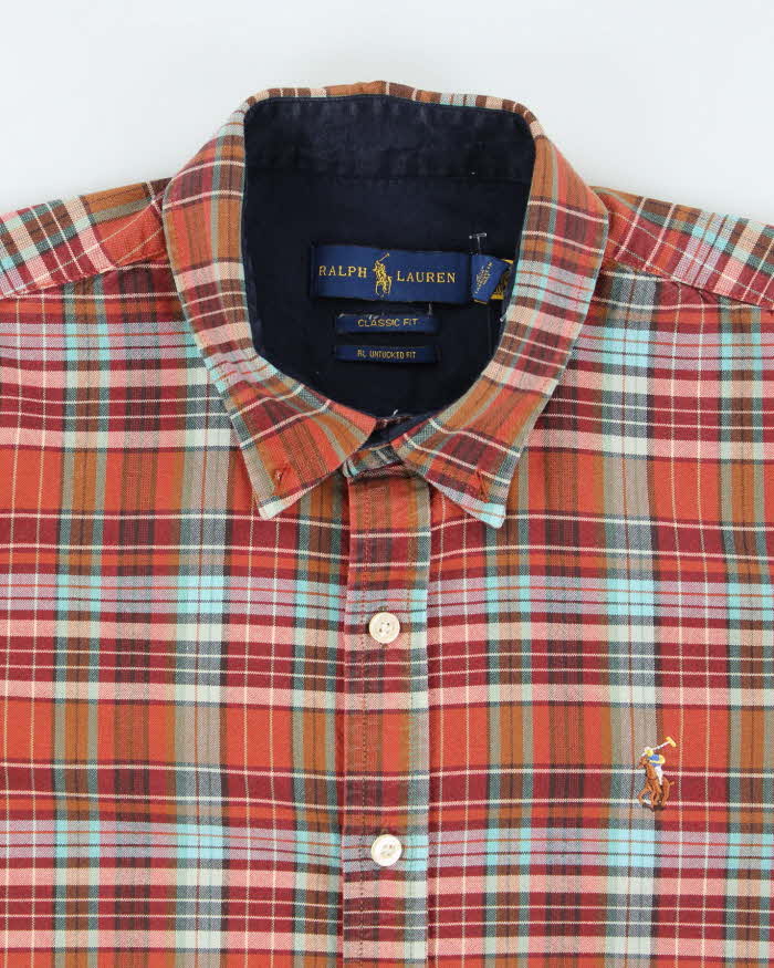 Vintage Ralph Lauren Checked Button Up Shirt - XL