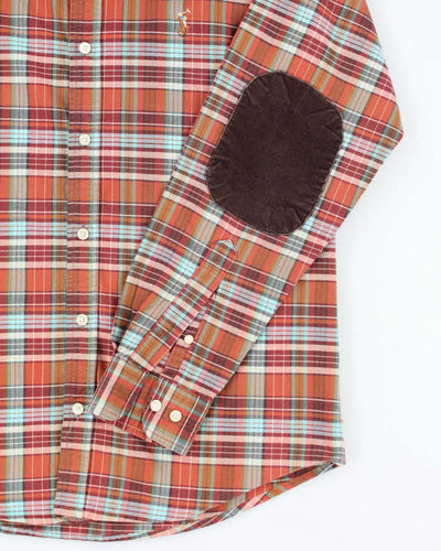 Vintage Ralph Lauren Checked Button Up Shirt - XL