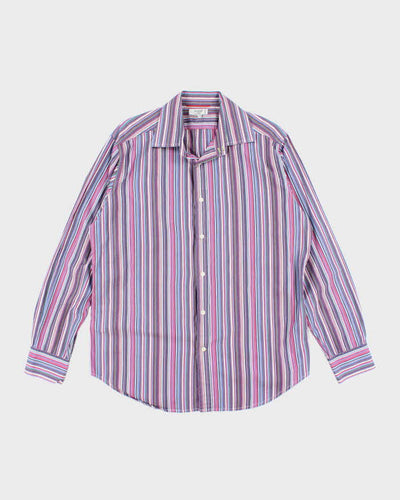 Y2k 00s Guess Striped Shirt - XL