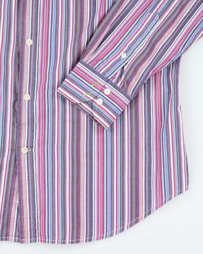 Y2k 00s Guess Striped Shirt - XL
