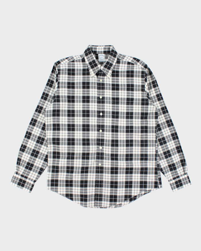 Brooks Brothers Checked Long Sleeve Shirt - L