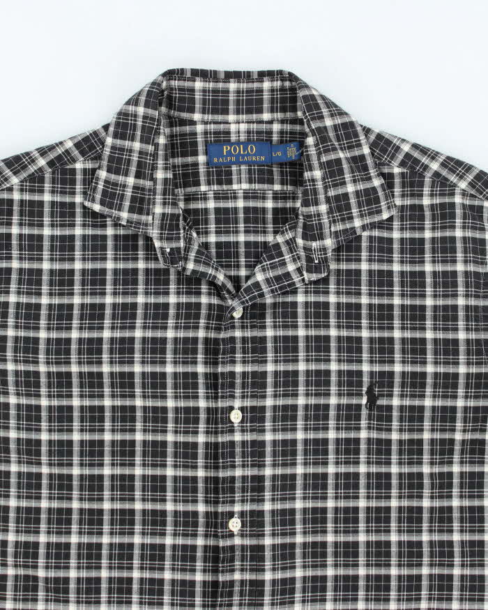 Vintage Ralph Lauren Checked Long Sleeve Shirt - L