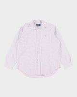 Ralph Lauren Checked Long Sleeve Shirt - XL