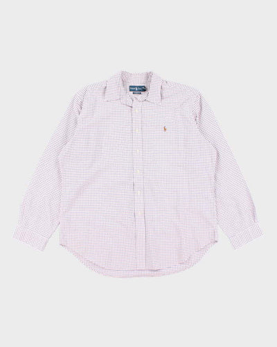Ralph Lauren Checked Long Sleeve Shirt - XL