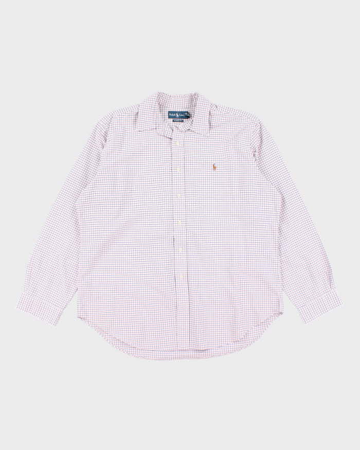 Ralph Lauren Checked Long Sleeve Shirt - XL