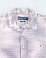 Ralph Lauren Checked Long Sleeve Shirt - XL