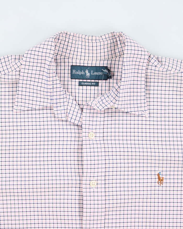 Ralph Lauren Checked Long Sleeve Shirt - XL
