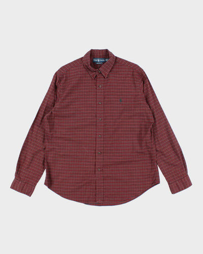 Ralph Lauren Checked Long Sleeve Shirt - L