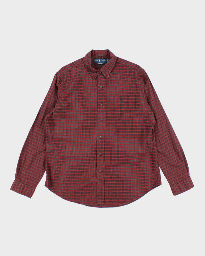 Ralph Lauren Checked Long Sleeve Shirt - L