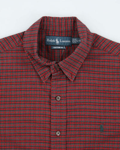Ralph Lauren Checked Long Sleeve Shirt - L