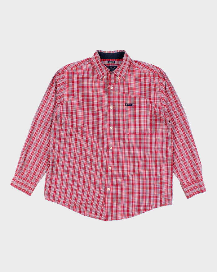 Chaps Checked Long Sleeve Shirt - M