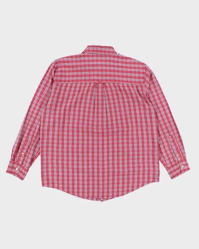 Chaps Checked Long Sleeve Shirt - M