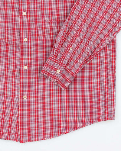 Chaps Checked Long Sleeve Shirt - M